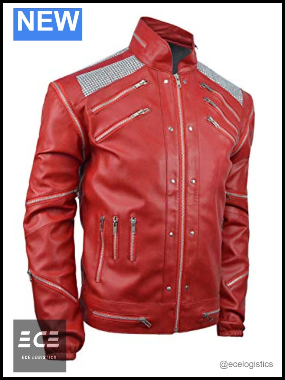Faux Leather Moto Jacket Removable Sleeves Mesh Detail Zip Accents
